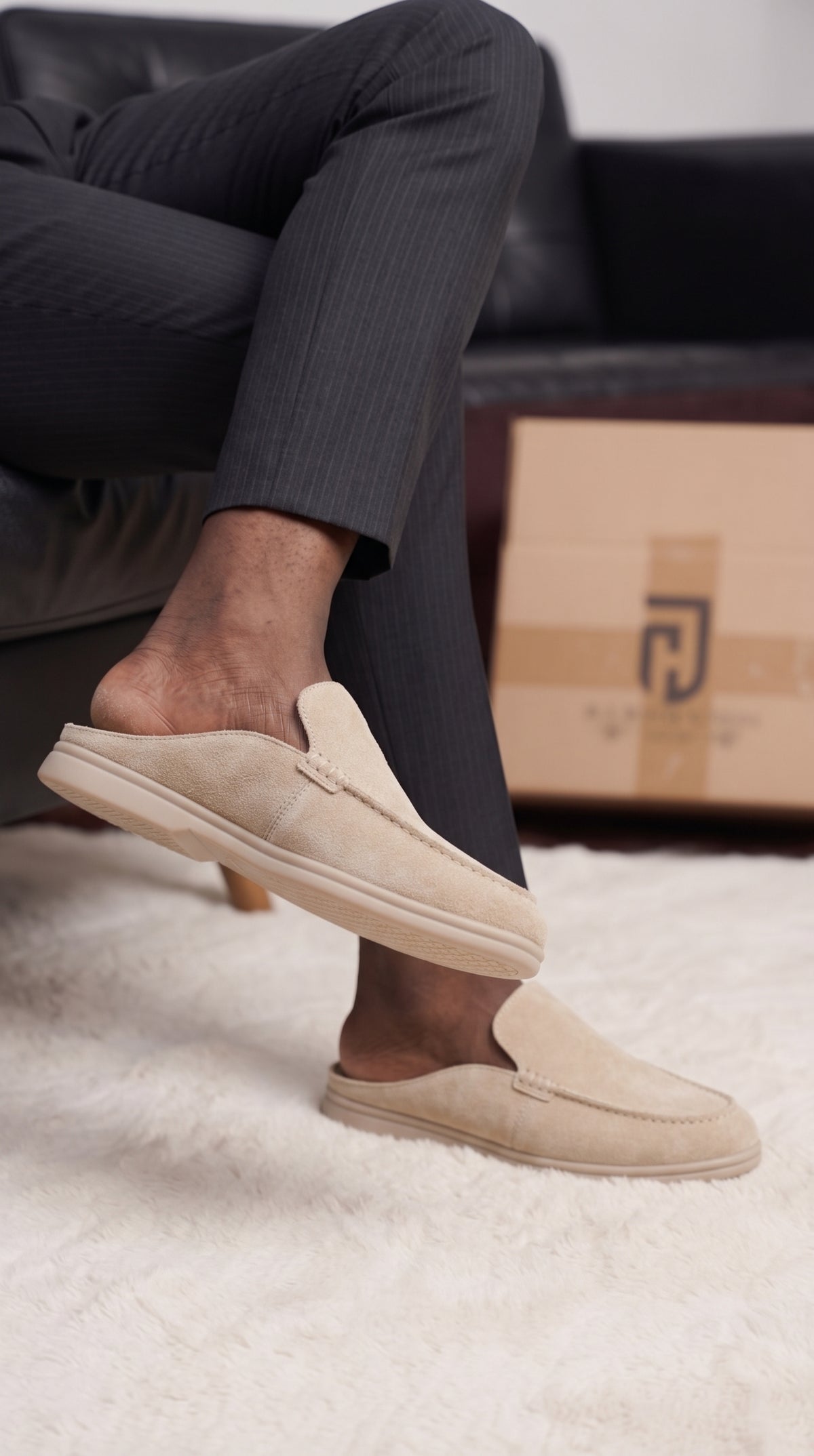 Amari Suede Mules