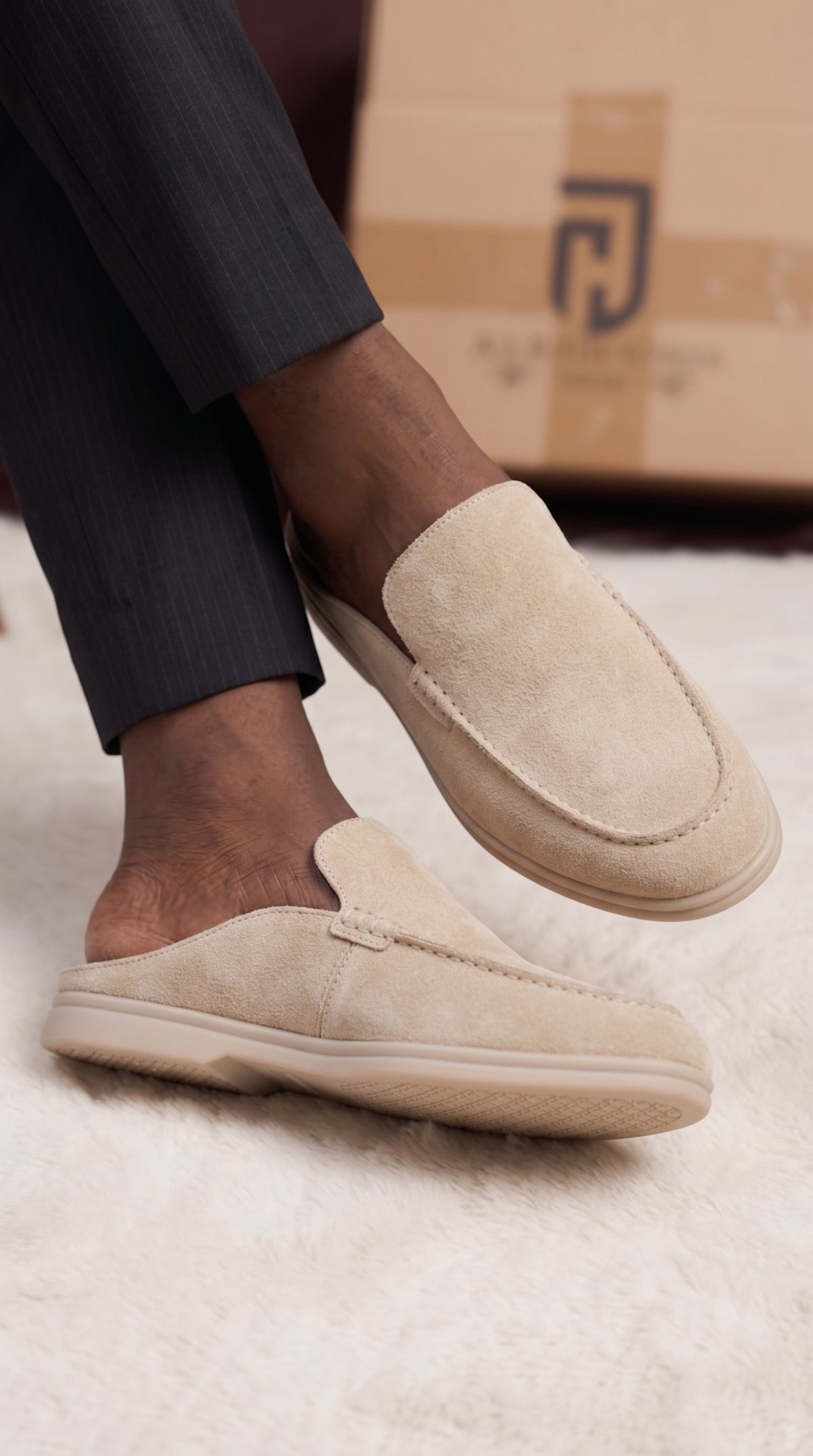 Amari Suede Mules